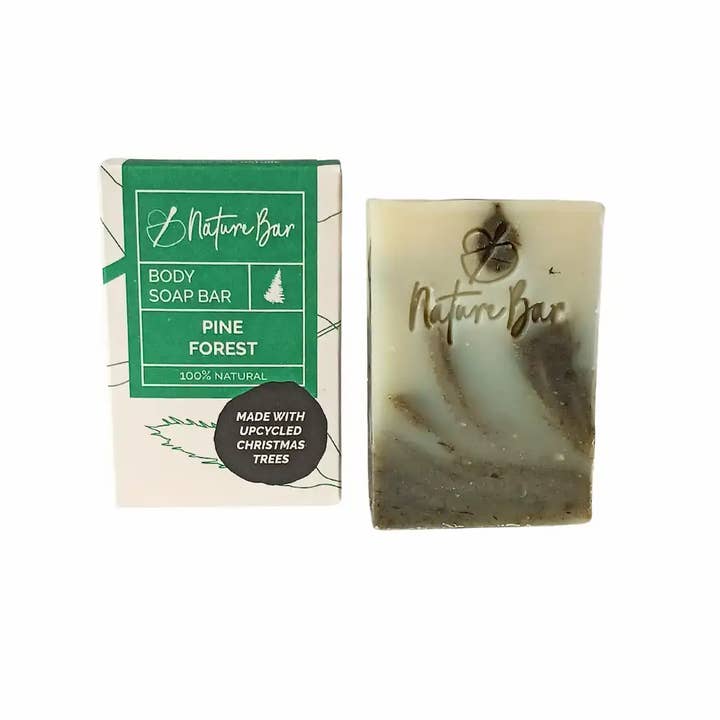 Pijnboombos | zeepblok | veganistisch | handgemaakt voor wholesale door Nature Bar