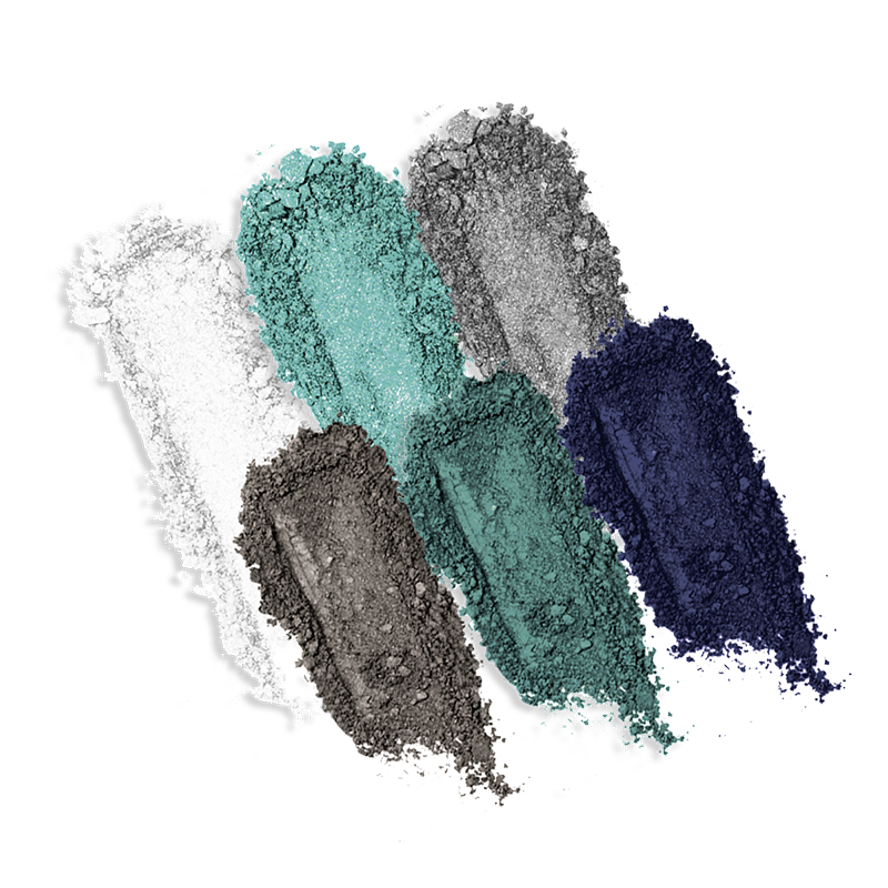 Profusion Cosmetics - Wholesale Eyeshadow Palette - Nightshade 6 Shade Highly Pigmented Eyeshadow Palette3