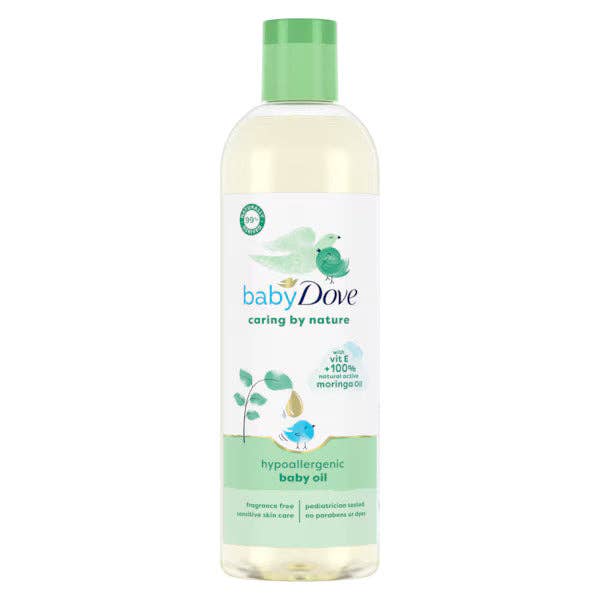 Dove Baby Caring By Nature Aceite para Bebés Hipoalergénico, 8oz para venta al por mayor de First Choice Buying