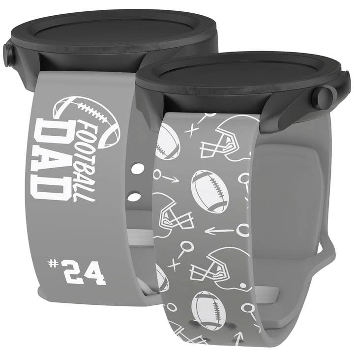 Fodboldfar tilpasset HD-urrem til Samsung, Garmin, Fossil og flere for engroshandel hos Affinity Bands