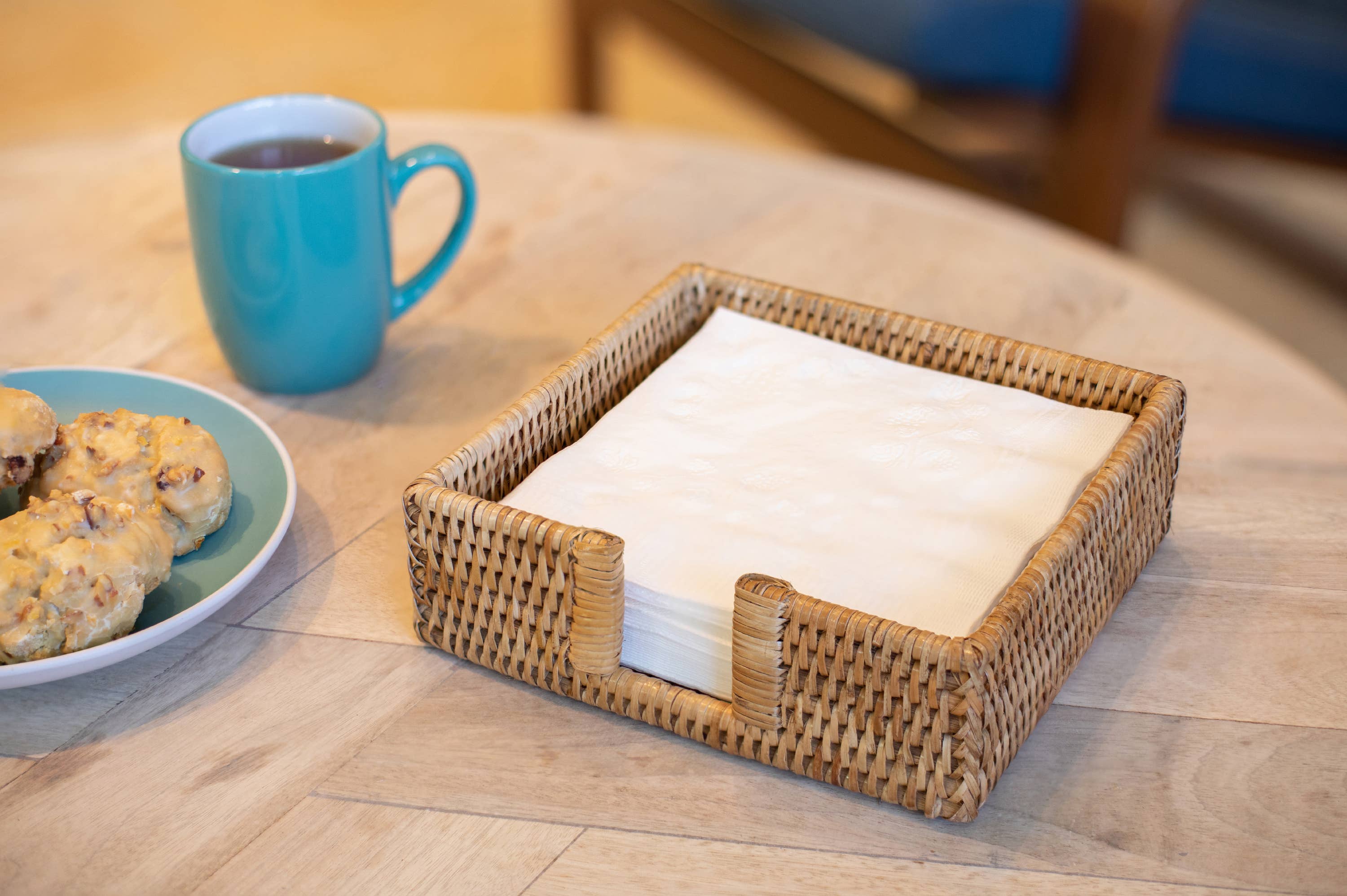 Artifacts Trading Company - Wholesale Napkin Holder - Cocktail Napkin Holder with Cutout – Tabletop Organizer4