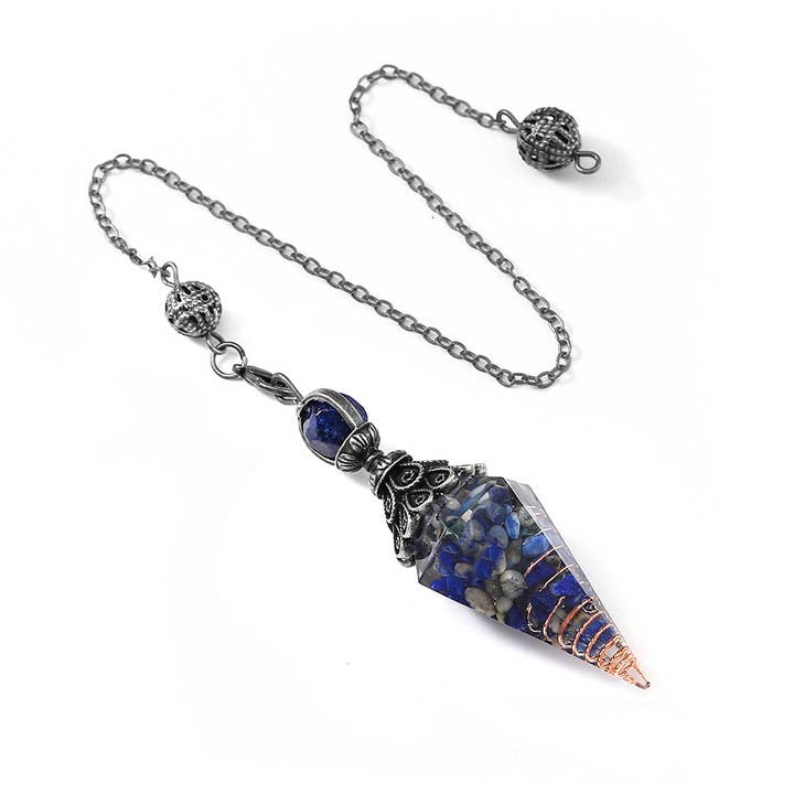 Gemcohub - Wholesale Spiritual Stone/Crystal - Hexagonal Pyramid Crystal Stone Pendulum4