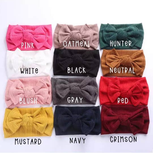 Golden Dot Lane - Wholesale Fashion Headband - Baby - Thick Sweater Knit Headbands1