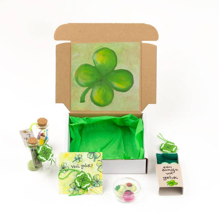 Pacote de presente de caixa de correio felicidade por atacado de Sidedish Cards