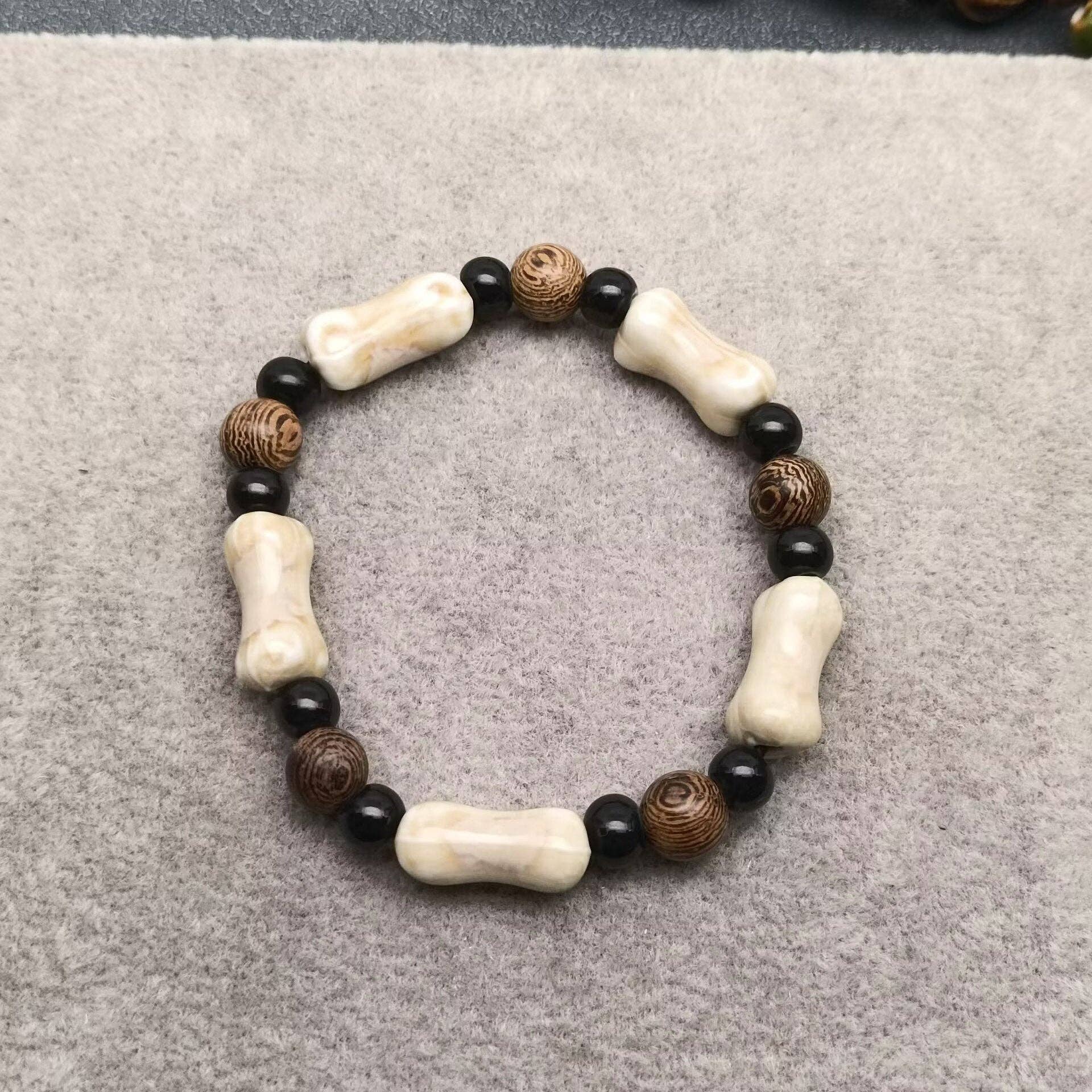 Mio Queena - Wholesale Armband met kralen - Handgemaakte elastische touwarmband met keramische kralen in meerdere stijlen18