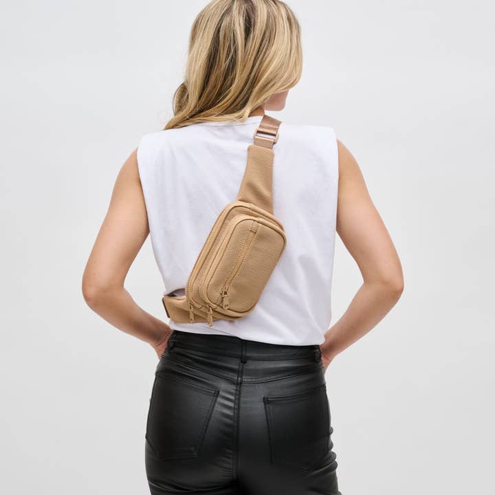 Sol and Selene - Wholesale Belt Bag - Women's - Hip Hugger Neoprene Mesh Belt Bag43