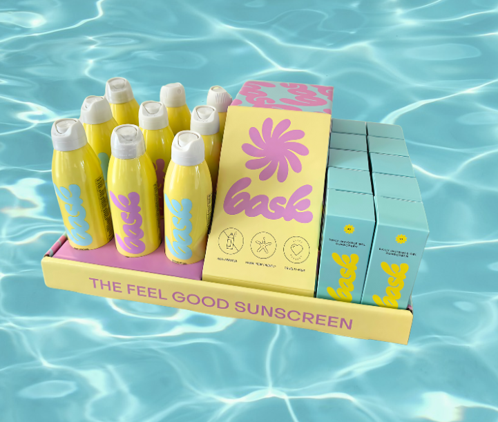 Bask Sunscreen - Wholesale Sunscreen - Bask Opening Order Bundle + Free Display1