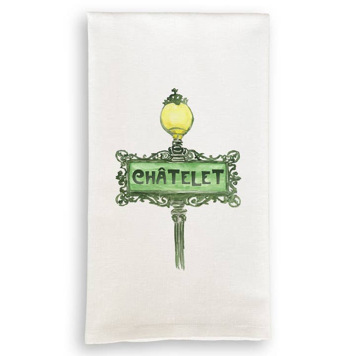 Chatelet Paris Metro Sign for wholesale by French Graffiti