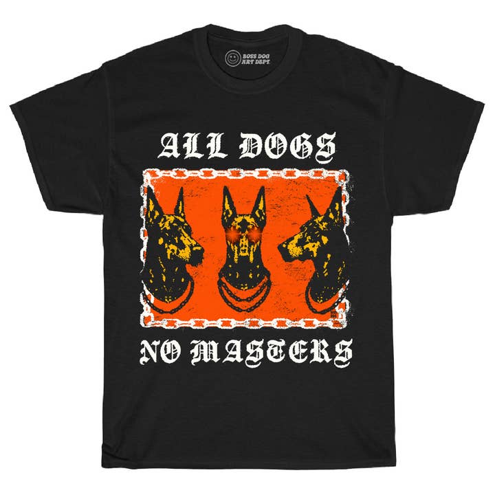 Alla Hundar Svart T-shirt för wholesale av Boss Dog