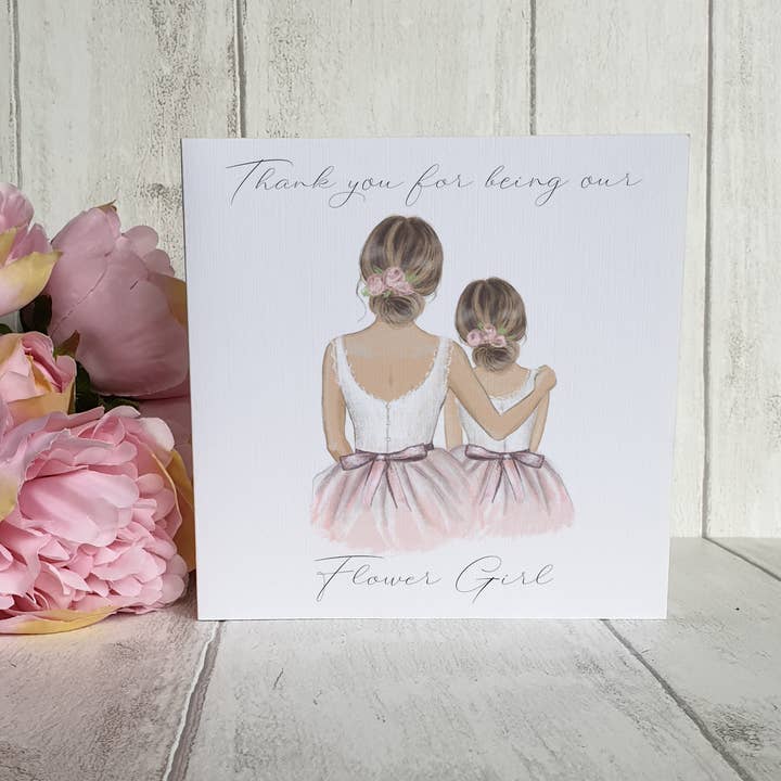 Thankyou for being our Flower Girl for wholesale by TM Giftware