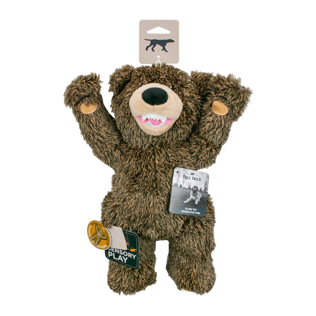 Tall Tails - Wholesale Pet Rope Toy - Dog - Grizzly Rope Body Dog Toy4