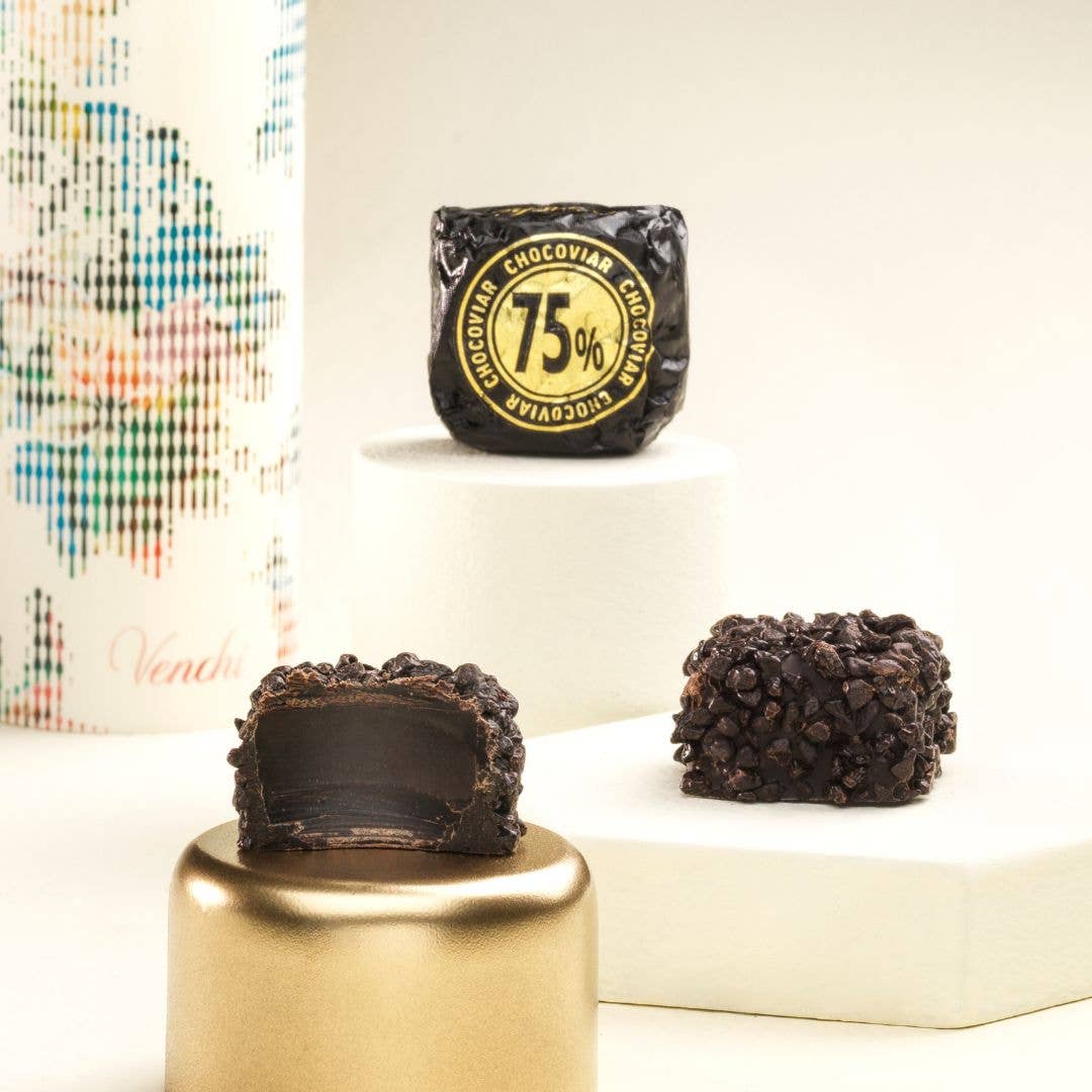 Venchi - Wholesale Chocolate - Chocoviar 75% Extra Dark - Italian Gourmet1