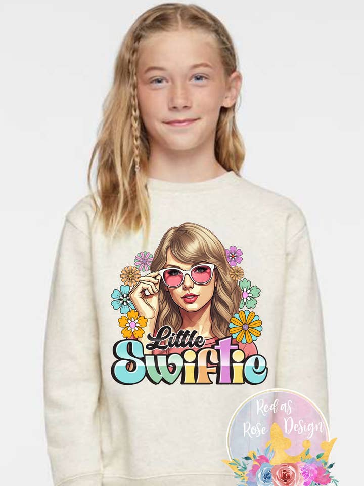 Bruyère naturelle Sweat-shirt Swiftie Jeunesse en vente sur Faire