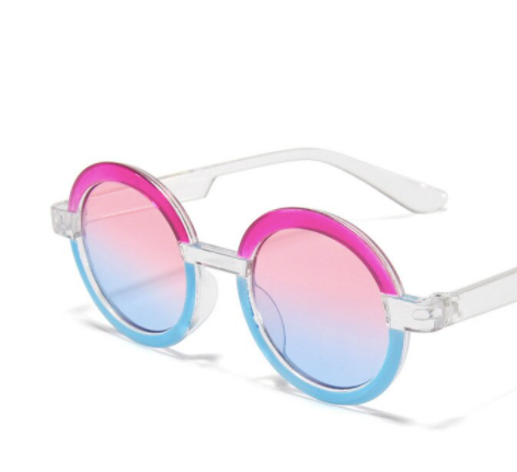 Rainbow Unicorn Birthday Surprise – wholesale Solglasögon/glasögon - Barn – Runda Theodora Solglasögon för Barn (Åldrar 1-5) – Roliga & Färgglada3