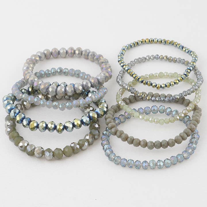 3AM BY H&D ACCESSORIES - Vente Bracelets à breloques/pendentifs - Bracelet à perles de différentes tailles.2