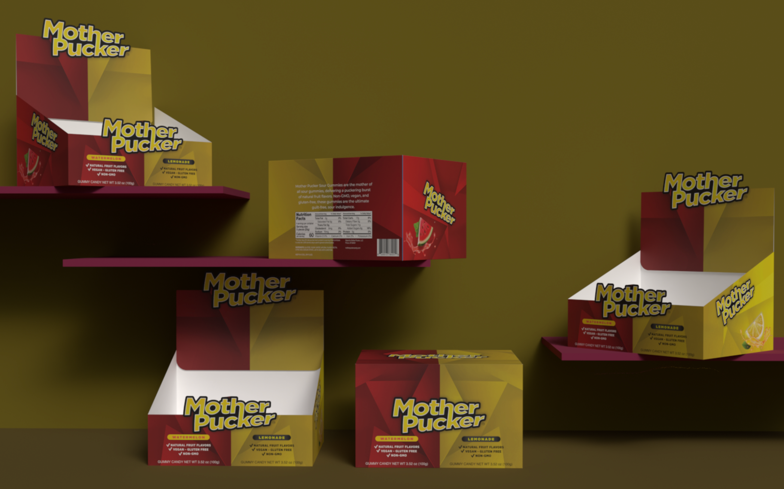 Mother Pucker - Wholesale Gummy - Mother Pucker Watermelon3