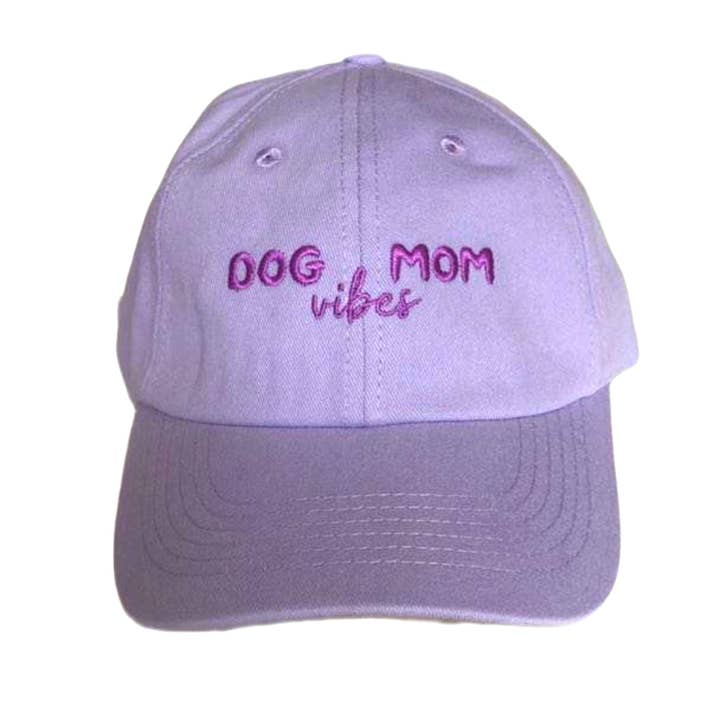 Dog Mom Vibes - Cap - purple for wholesale by Wuffelliebe