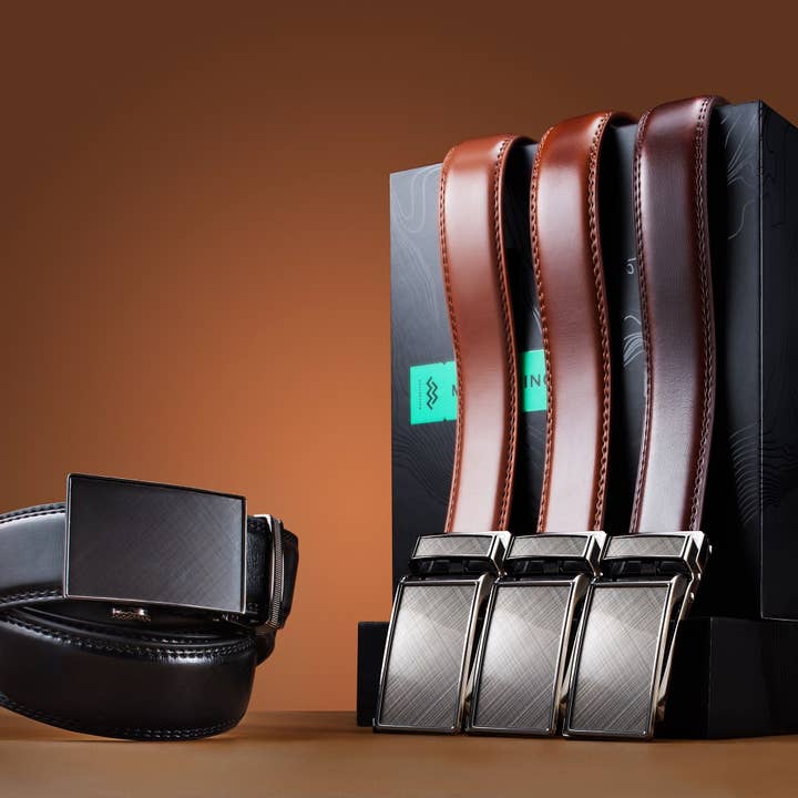 Tartan Ratchet Belt for wholesale by Mio Marino