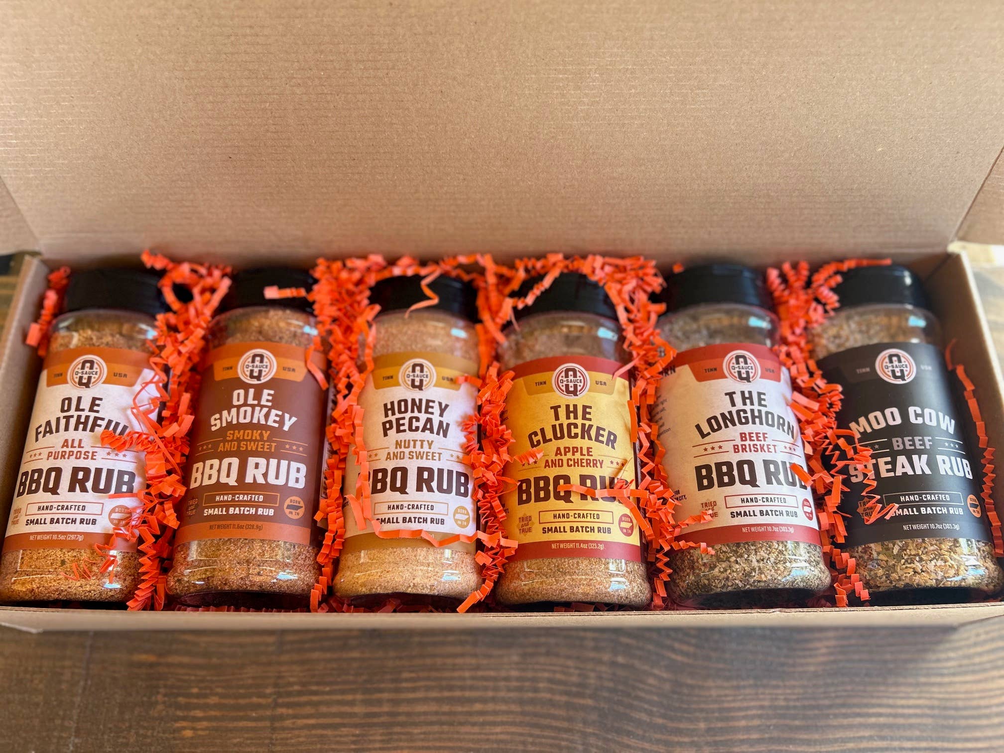 Q Sauce - Wholesale Rub - Grill Master Rub Gift Box1