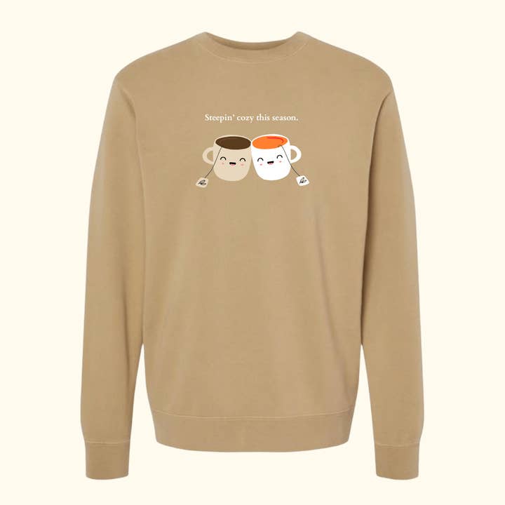 Steepin' Cozy Crewneck (Special Edition) for wholesale by Chapters Tea & Company