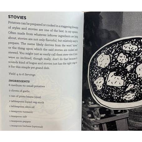 Microcosm Publishing & Distribution - Wholesale Cookbook - Well Tidy Scran: Scottish Plant-Based Recipes (Zine)