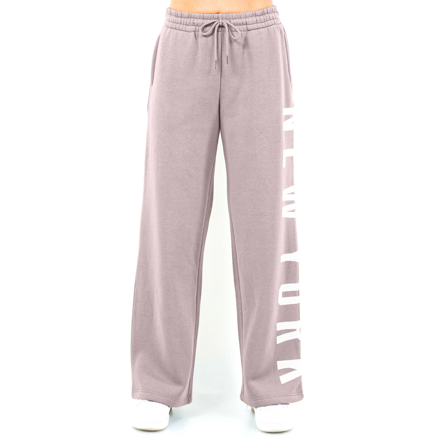 American Bazi – Calças - Mulher por atacado – CALÇAS DE MOLETOM SOLTAS NEW IORKS-RJH10003NY6