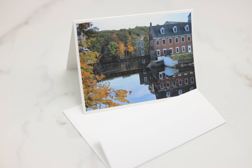 New England Prints - Wholesale Stationery/Notecard Set - Box of 5 All Occasion New England Mills Blank Note Cards2