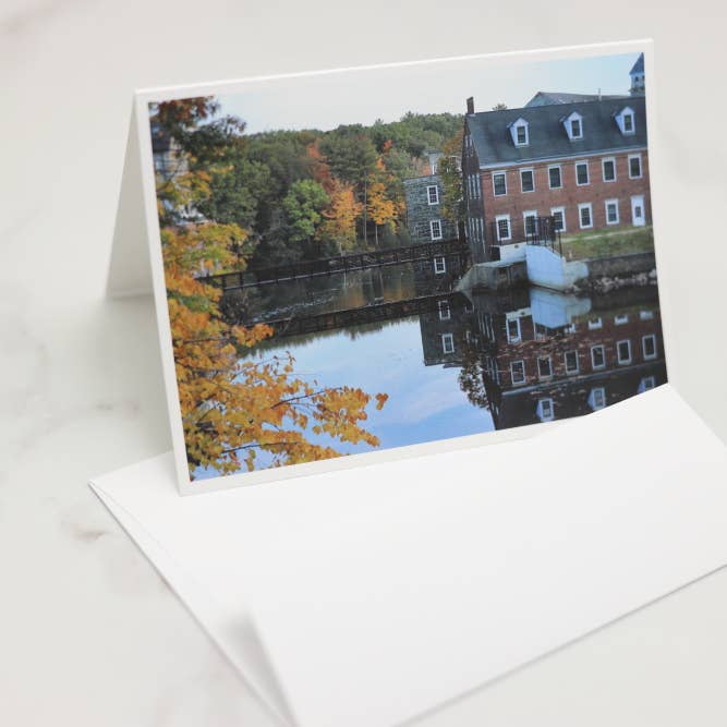 New England Prints - Wholesale Stationery/Notecard Set - Box of 5 All Occasion New England Mills Blank Note Cards2
