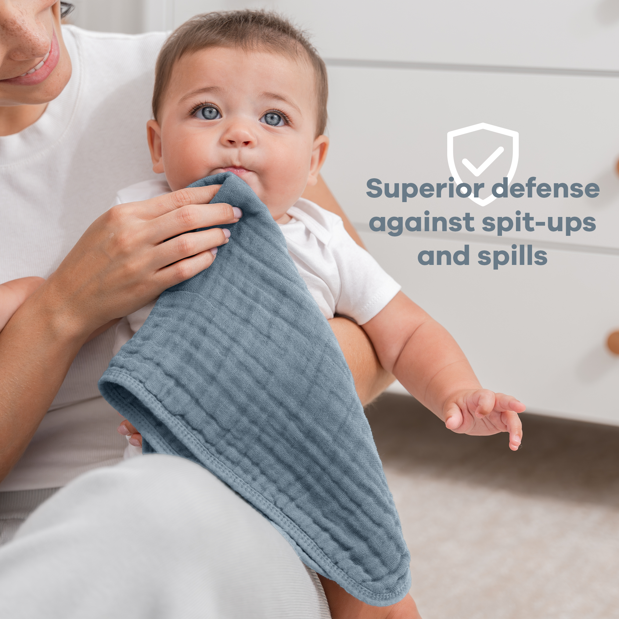 Comfy Cubs - Wholesale Burp Cloth - Baby - Baby Burp Cloths - 100% Muslin Cotton by Comfy Cubs80