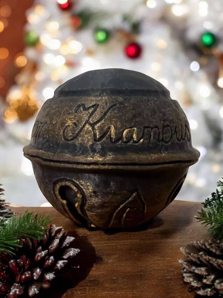 Krampus Bell for wholesale by Susan Schomigs Creations