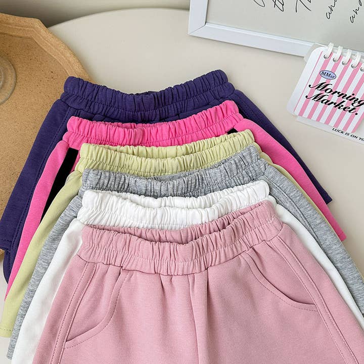 Little Trendy - Wholesale Shorts - Kids - Girls sports causal shorts summer beach shorts