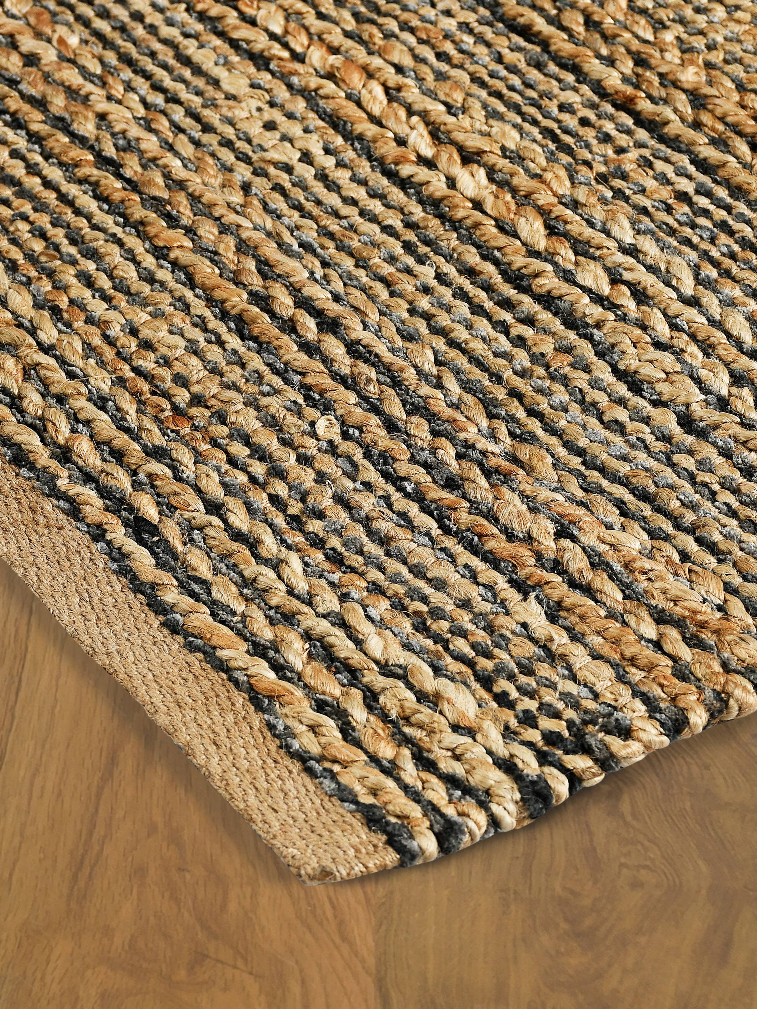 LR Home - Wholesale Area Rug - Saharan Handwoven Jute and Chenille Indoor Area Rug2