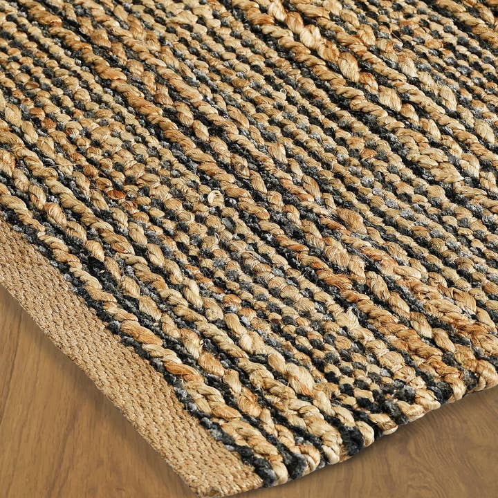 LR Home - Wholesale Area Rug - Saharan Handwoven Jute and Chenille Indoor Area Rug2