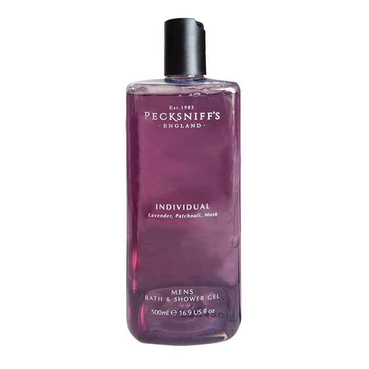 Gel douche et bain Pecksniffs Individual pour hommes | 500 ml/16,9 fl oz pour la vente par Prestige Beauty Boutique