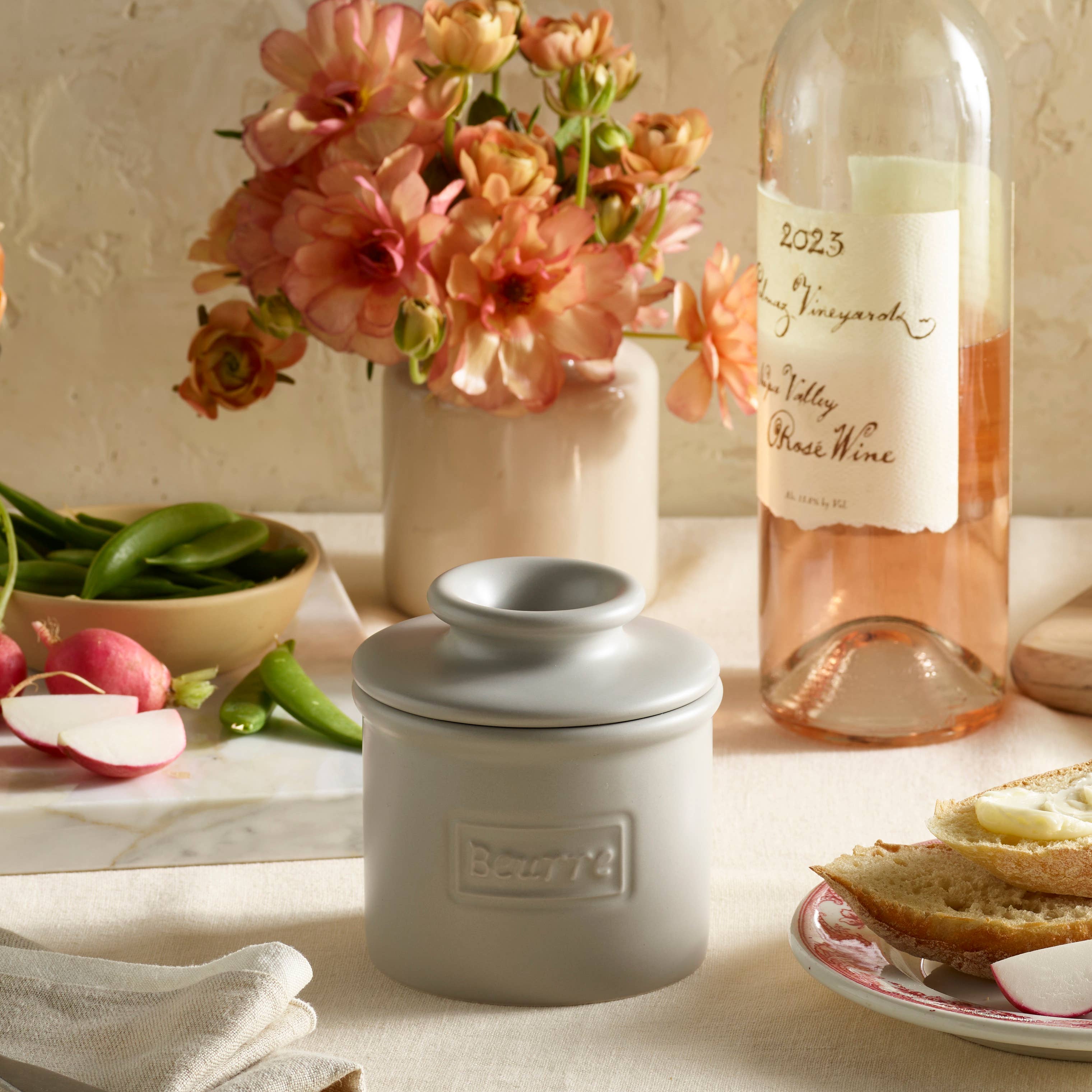 The Original Butter Bell® Crock – wholesale Butter dish – The Original Butter Bell® Crock - Cafe Matte Stone4