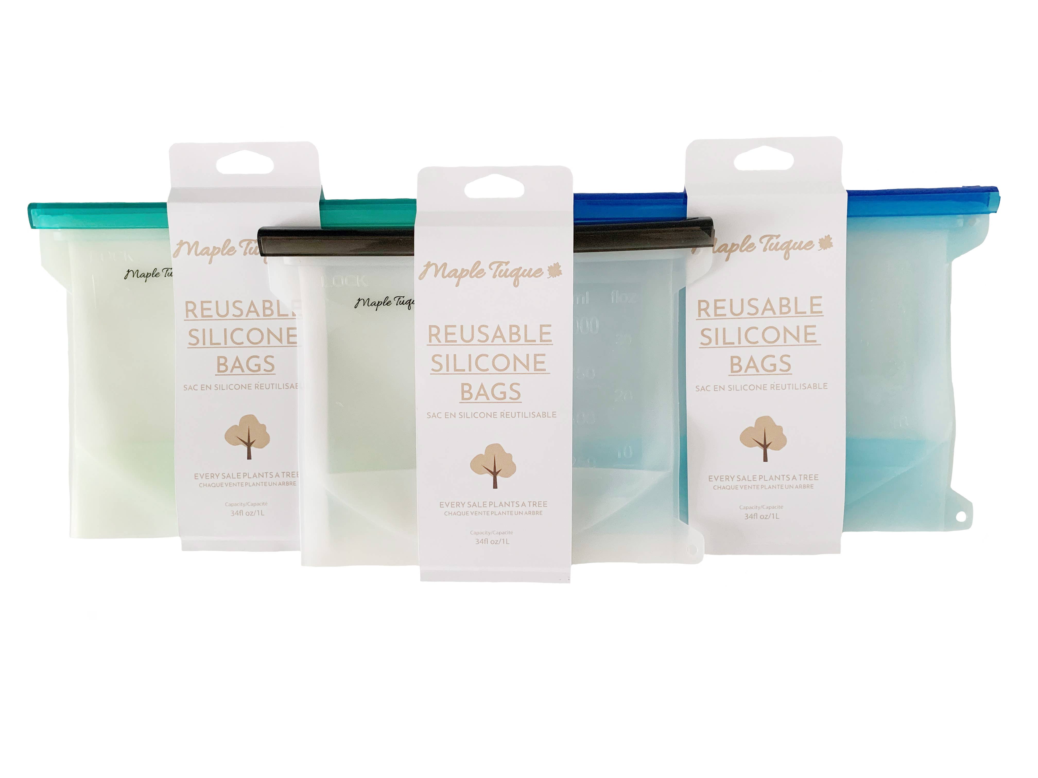 Maple Tuque - Vente Sachet de conservation/film alimentaire - Sac en silicone réutilisable1