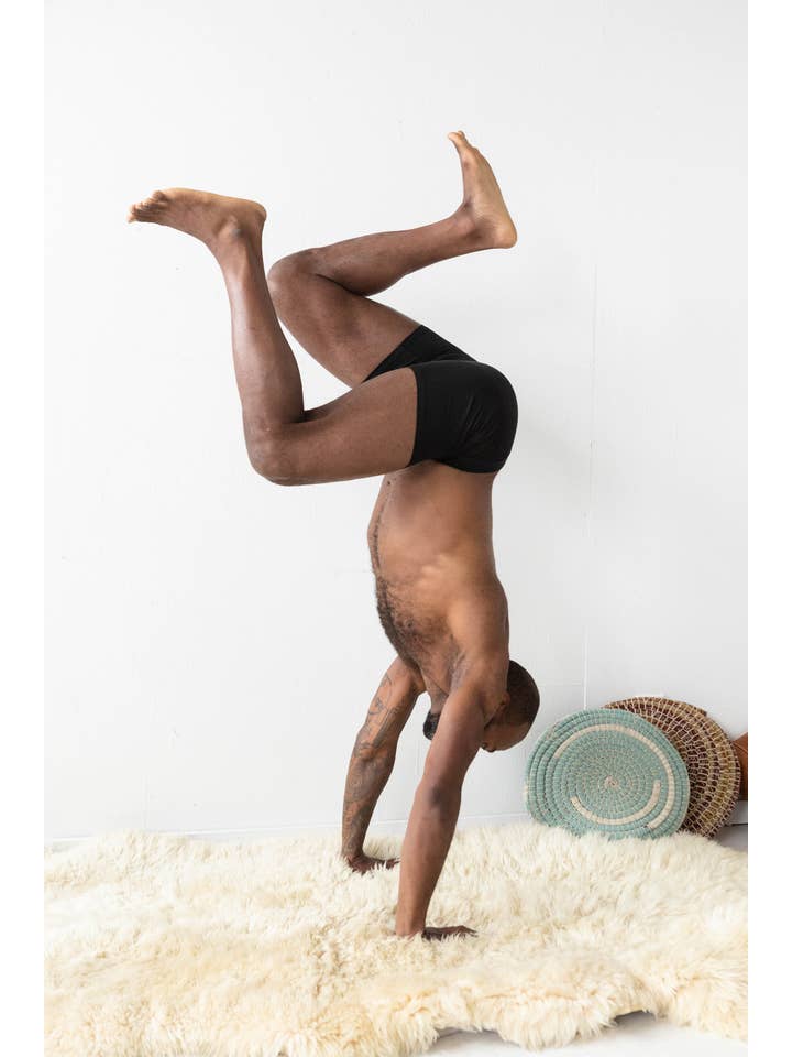 UNA PLUMA - Wholesale Underwear - Men's - Organic Cotton Boxer Briefs - Single Pair of Men’s Underwear2