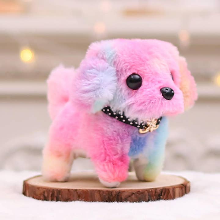 JSBlueRidge Toys - Wholesale Stuffed/Plush Toy - Kids & Baby - Rainbow Walking Plush Puppy Kids Toys In Bulk