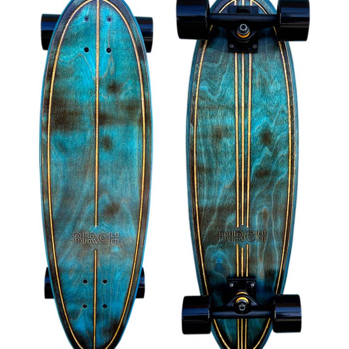 Lucid Grip - Wholesale Sporting Accessories - BIRCH 30" Element Series: Compact Cruiser Longboard Skateboard