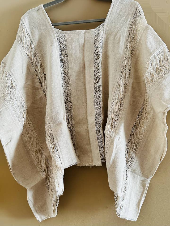 DesignsNYC - Wholesale Blouse - Women's - Handmade and hand crafted one size top, Latte