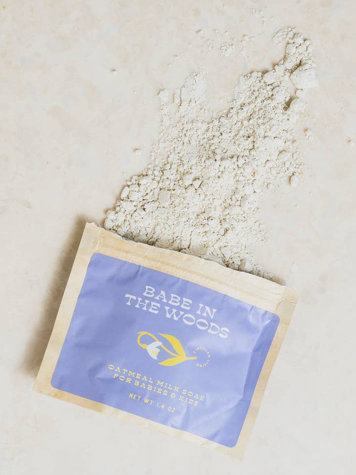 Babe in the Woods Oatmeal Milk Soak, Calendula & Plantain for wholesale by Circular Living