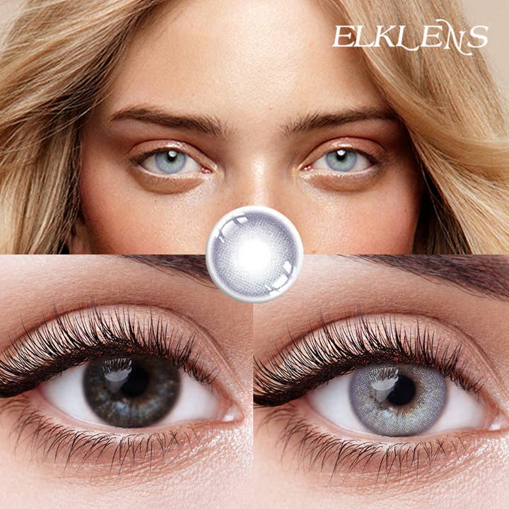 ELKLENS - Wholesale Contact Lenses - ELKLENS Moonlight Blue Prescription Colored Contact Lenses
