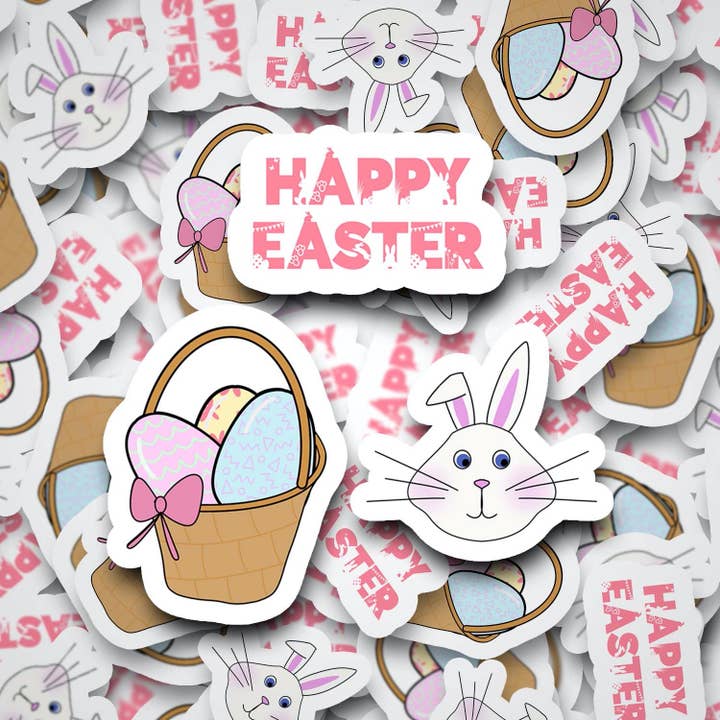 Adesivos de Páscoa por atacado de Kaila Design Shop