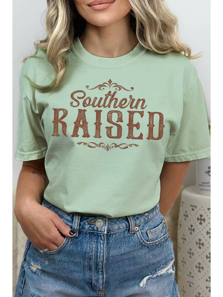 BouTeeQue Closet - Wholesale Screen Printed T-Shirt - Women's - BT1957 t Southern Raised9