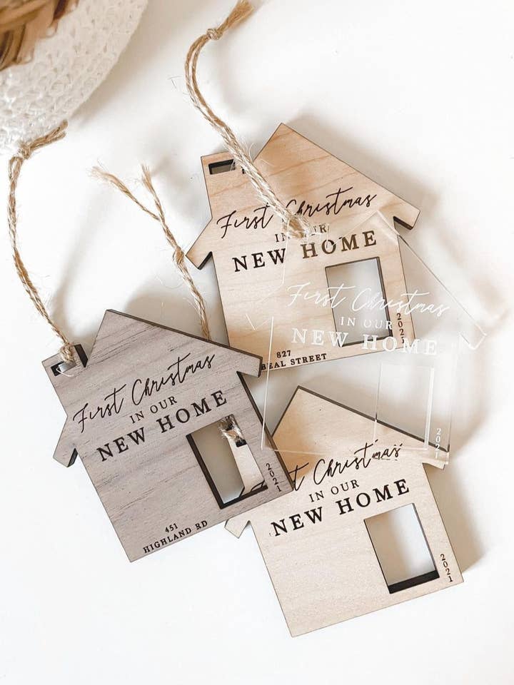 First Christmas New Home Ornament for wholesale by TCB Designs Florida
