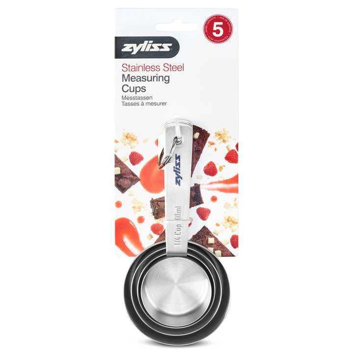 DK Household Brands (Zyliss, Cole & Mason, AdHoc, SwissMar, Culinare, Ken Hom) – wholesale Measuring cup – Zyliss Stainless Steel Measuring Cups4