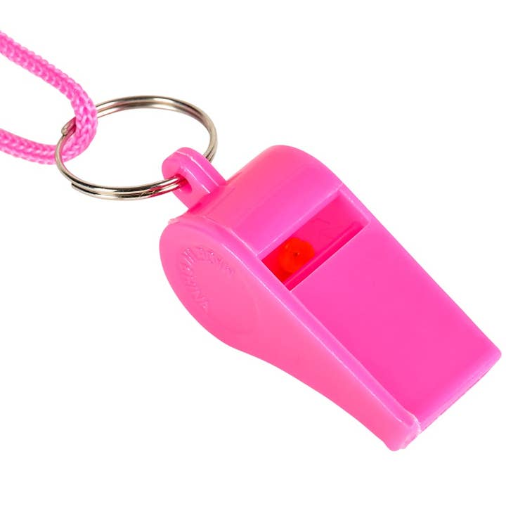 La Luna Bella - Toys - Wholesale Classic Toy - Kids - 2" NEON WHISTLE NECKLACE LLB kids toys