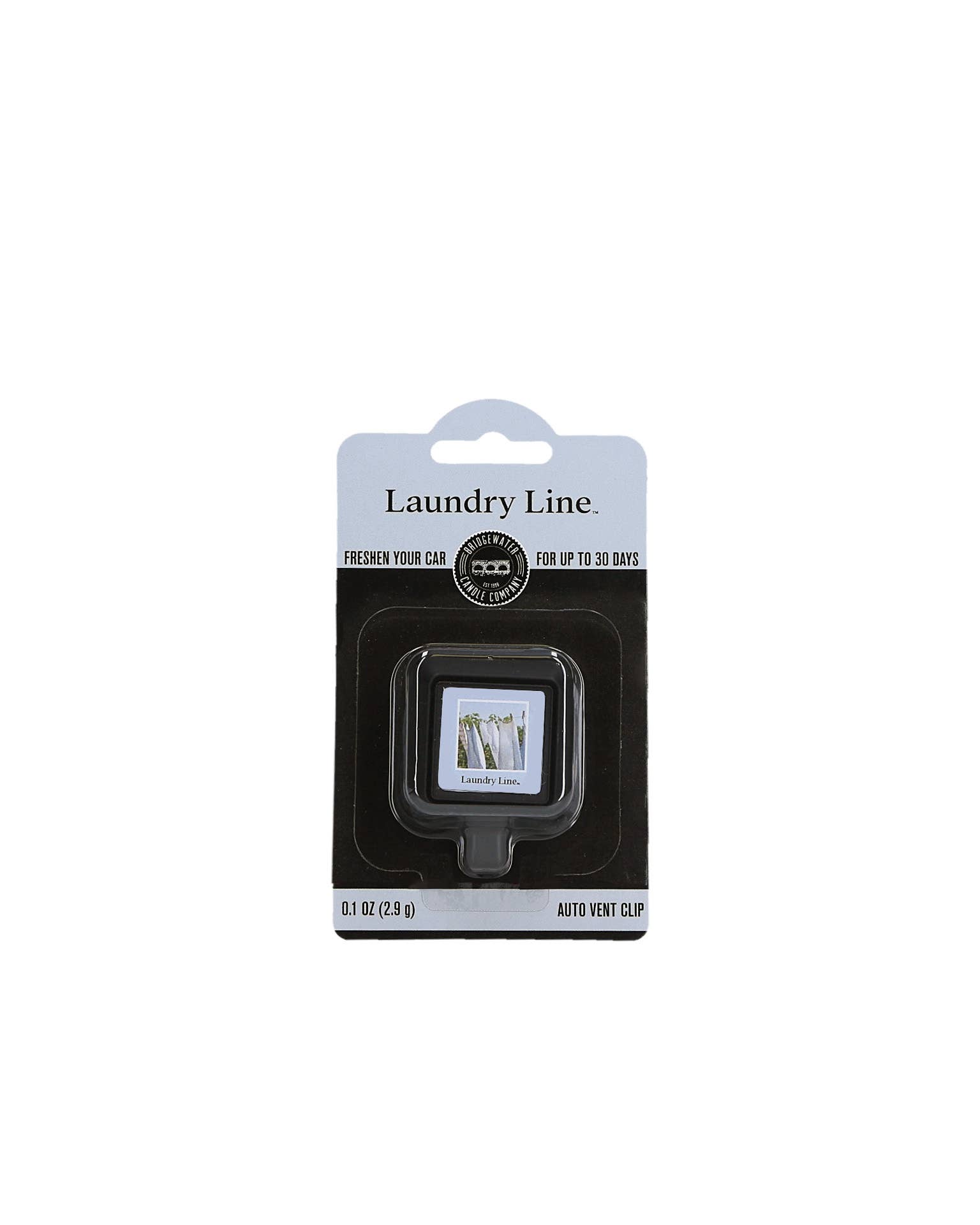 Bridgewater Candle Company - Wholesale Car Freshener - Unisex - Laundry Line Auto Vent Clip