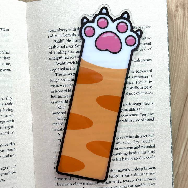 Cat Paw | Unique Cat Bookmark for wholesale by Lemon Whiskers