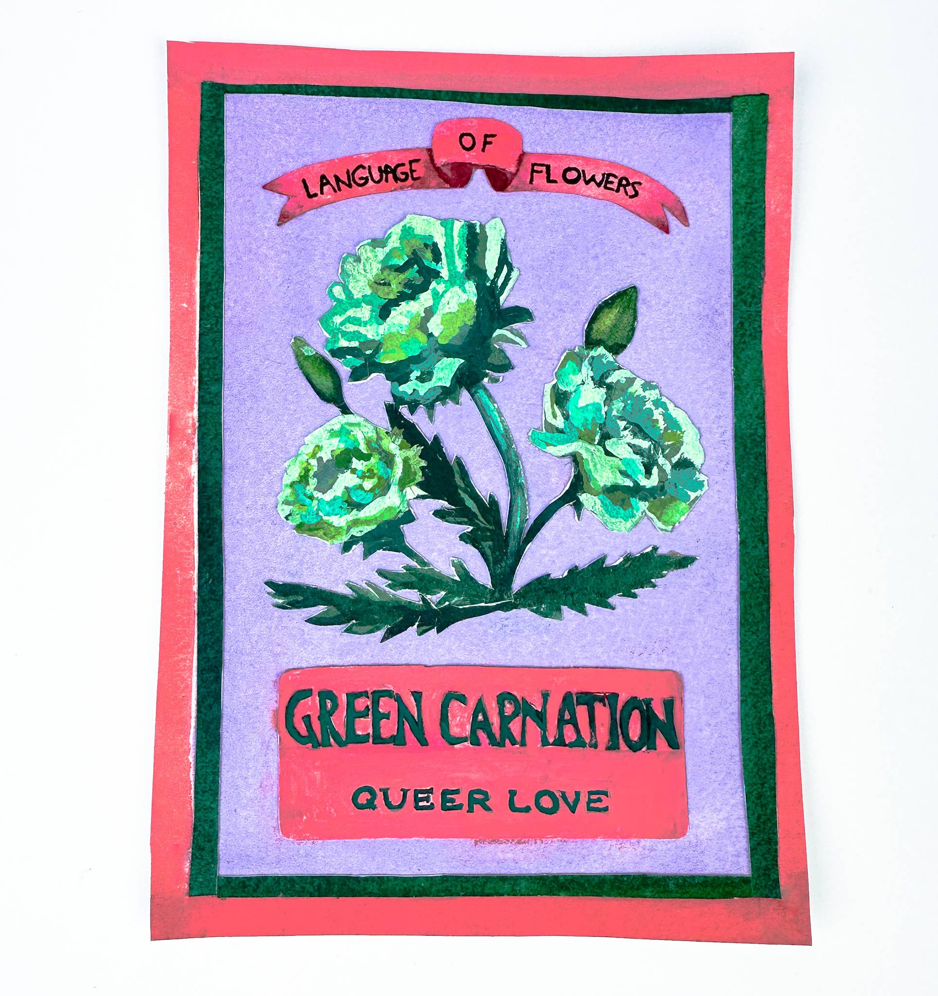 Guided Hand Studio - Wholesale Everyday Greeting Card - Victorian Flower Language cards0